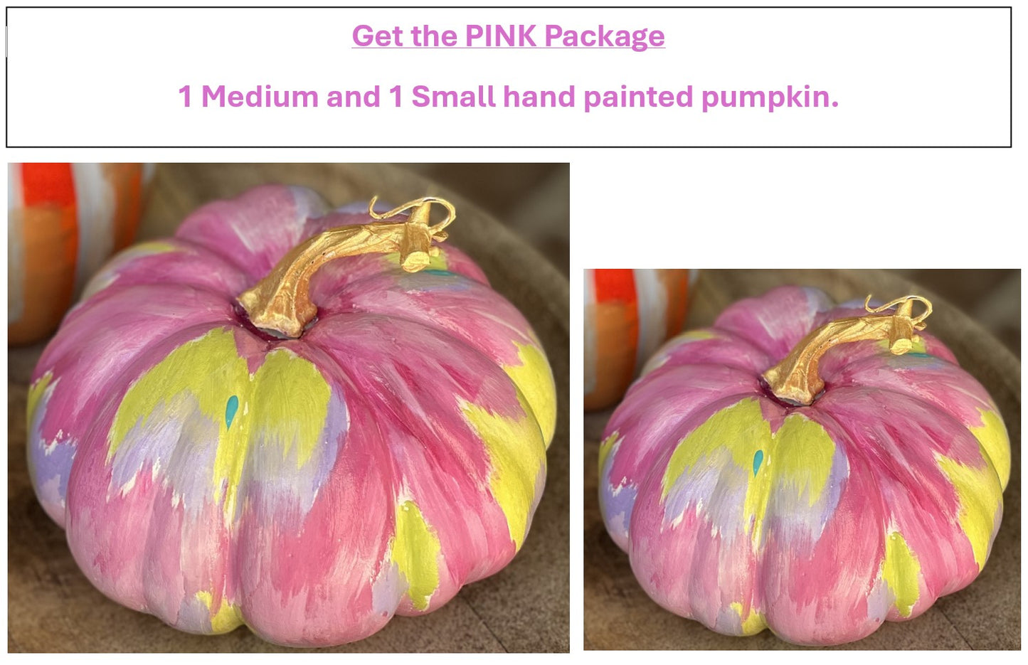 Pink Pumpkin Package